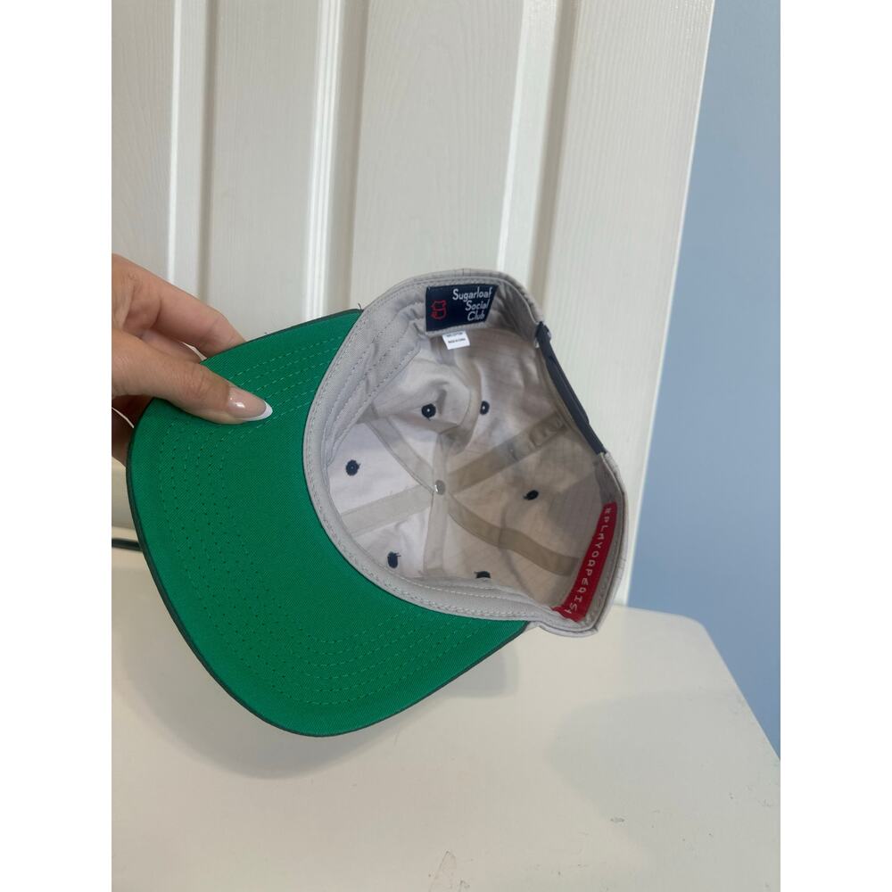 Sugarloaf Social Club Big S Ripstop Hat Snapback Play Or Perish Golf Hat GREAT!! - Picture 9 of 9